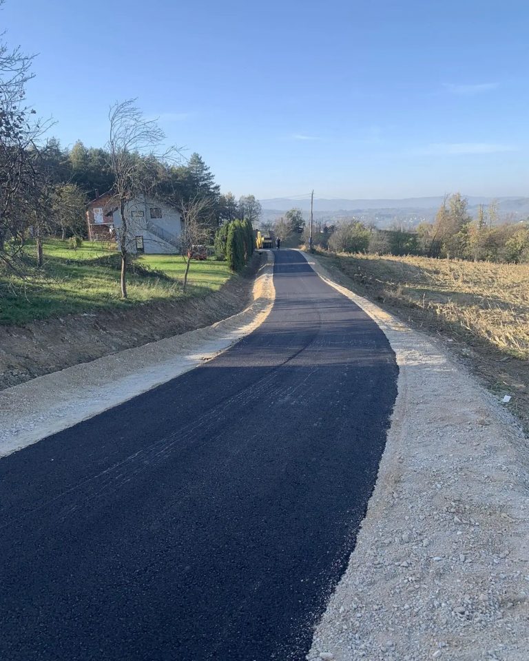 ČELINAC: Završena prva faza asfaltiranja puta Gozna – Slatina